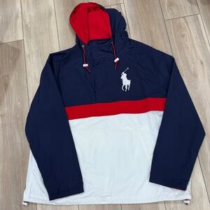 Brand new never worn Polo Ralph Lauren Windbreaker Pullover